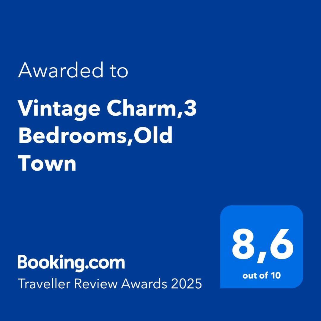 Vintage Charm,3 Bedrooms,Old Town Cracóvia Exterior foto